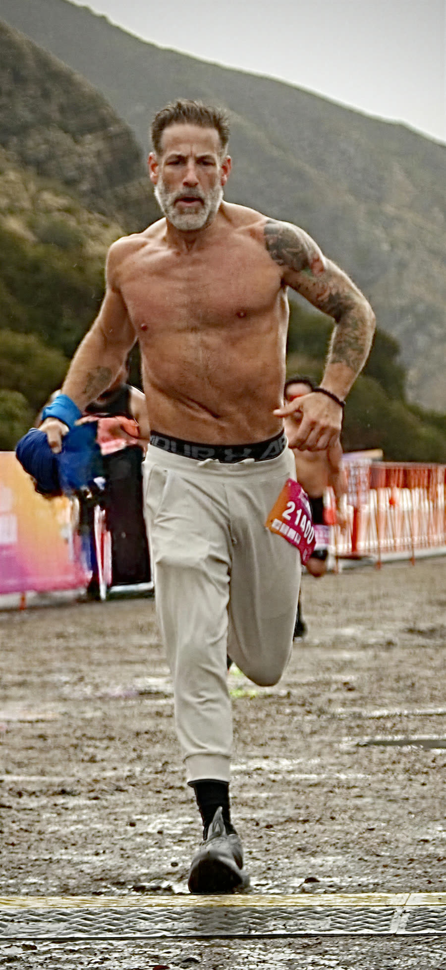 Marc W., on the course